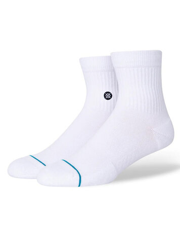 Stance STP ICON QUARTER WHITE
