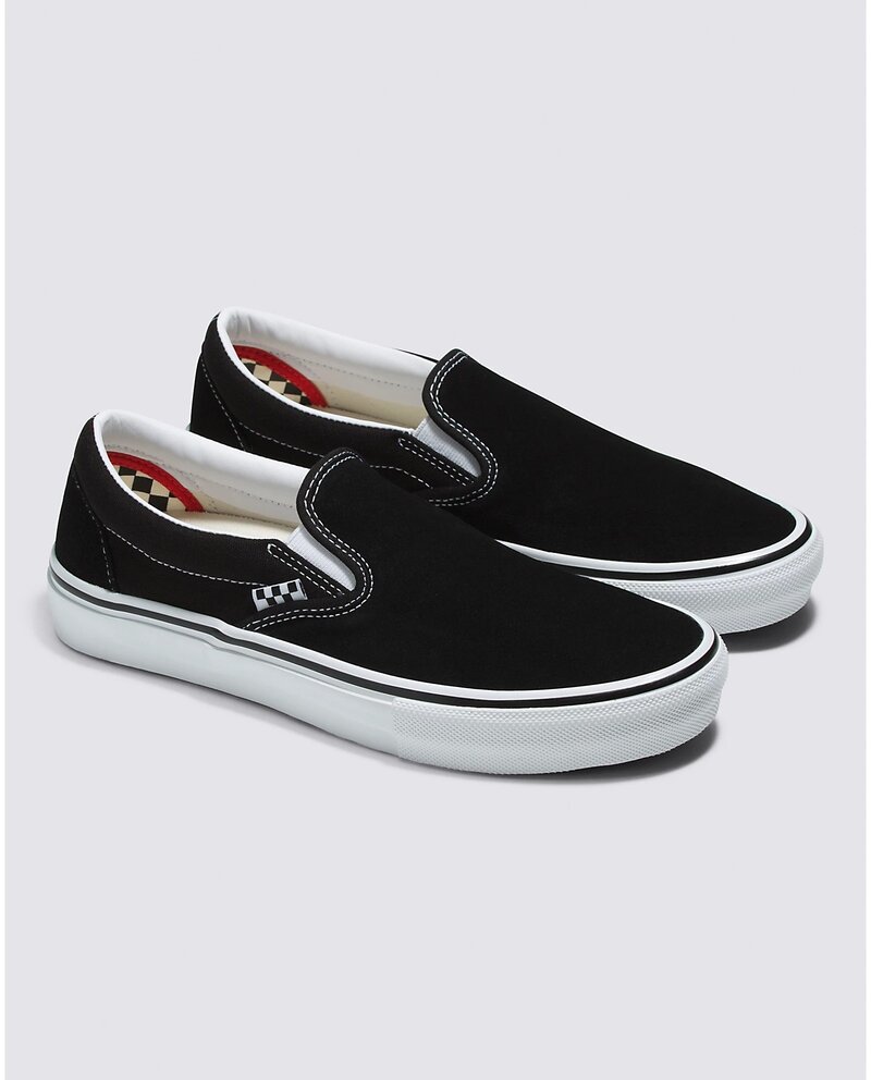 Vans HOMMES SKATE SLIP-ON BLACK/WHITE
