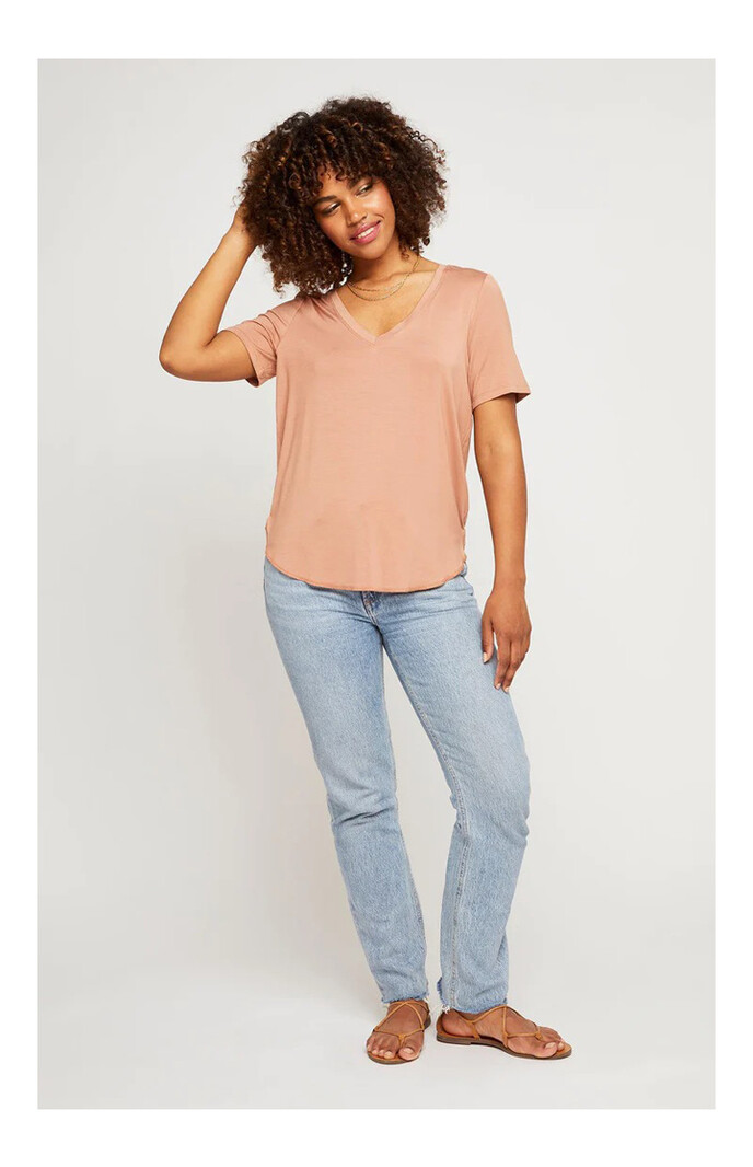Gentle fawn WOMEN'S LEWIS TEE GINGER