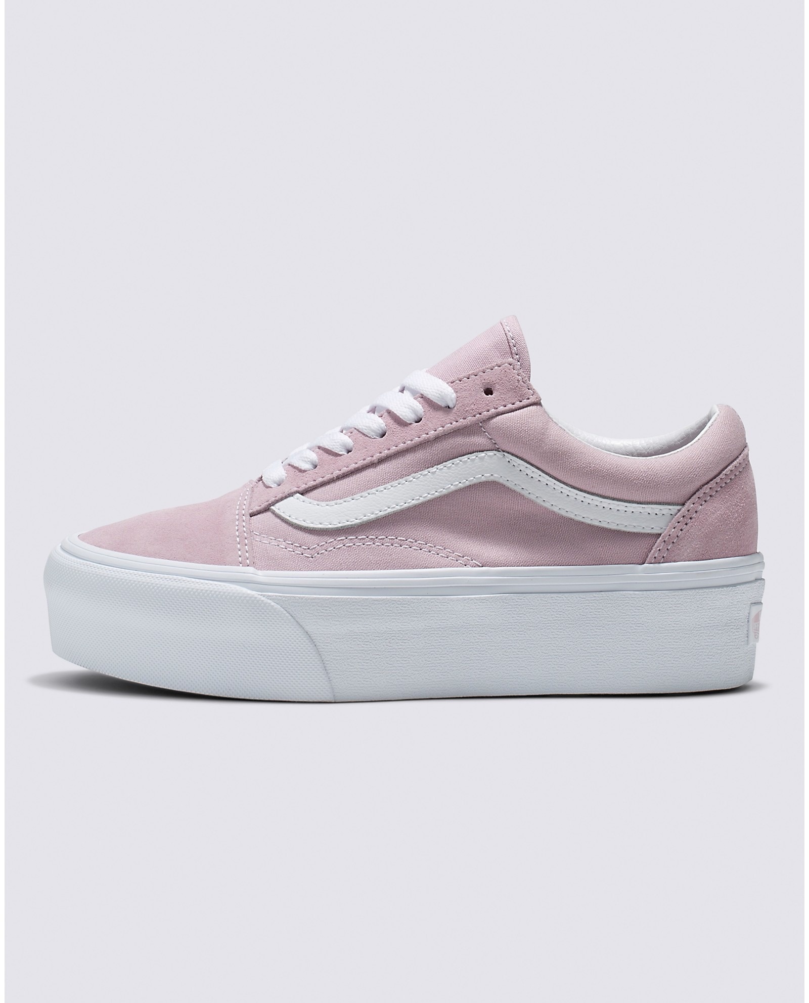 Mens pink cheap suede vans