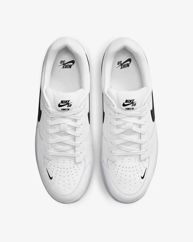 Nike SB HOMMES SB FORCE 58 PREMIUM WHITE/BLACK