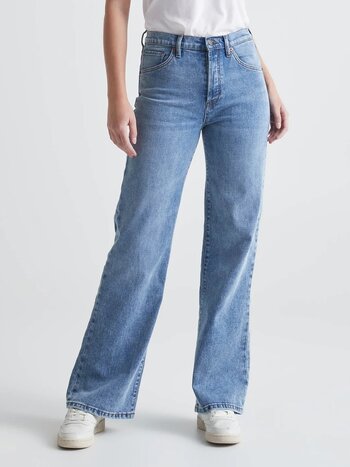 Du/er FEMMES MIDWEIGHT PERFORMANCE LARGE VINTAGE BLUE