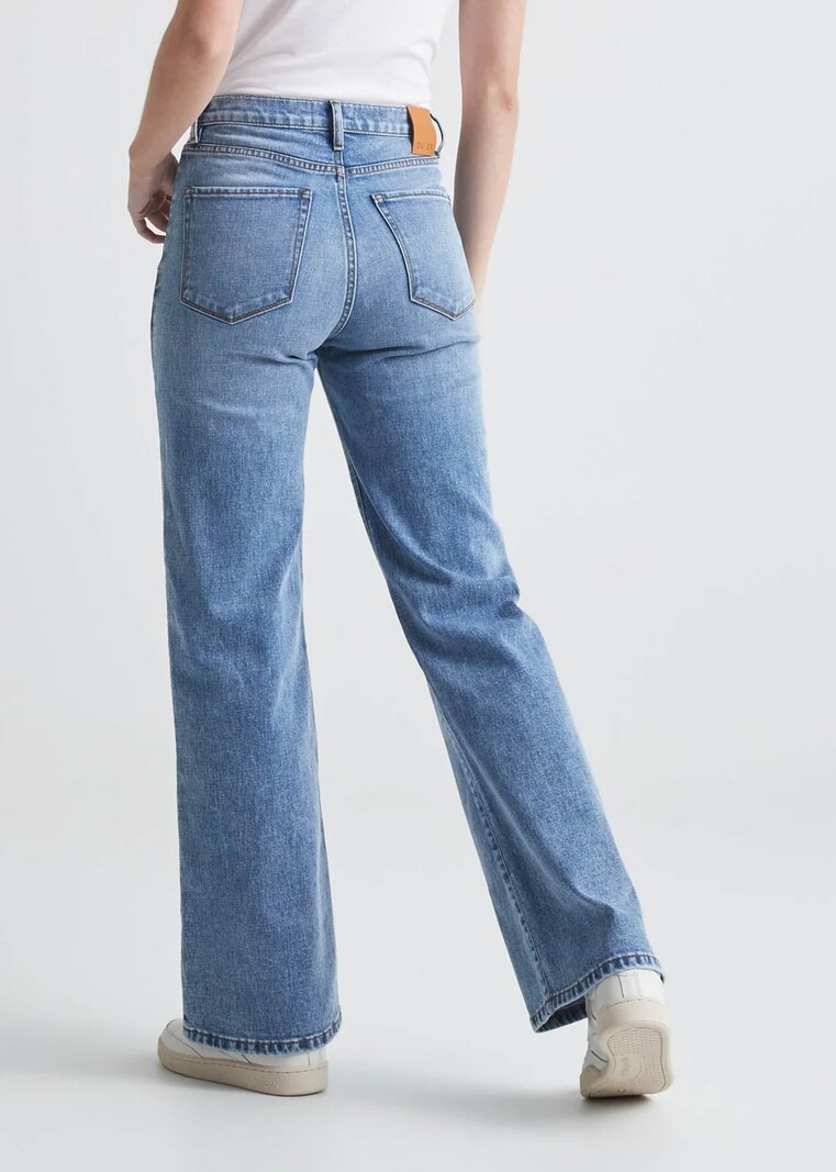 Du/er FEMMES MIDWEIGHT PERFORMANCE LARGE VINTAGE BLUE