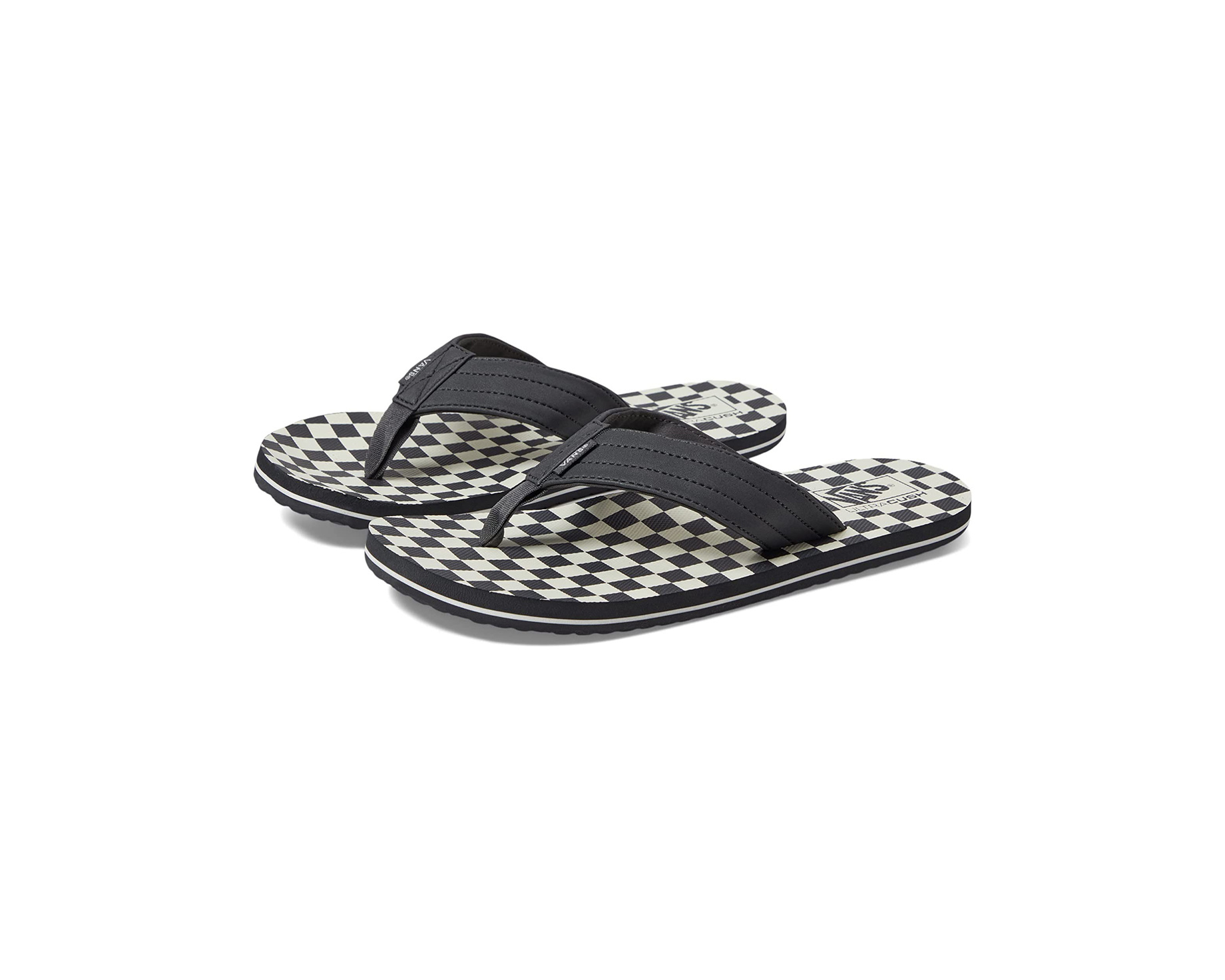 Vans Men's T-Street Print Sandals, Checkerboard