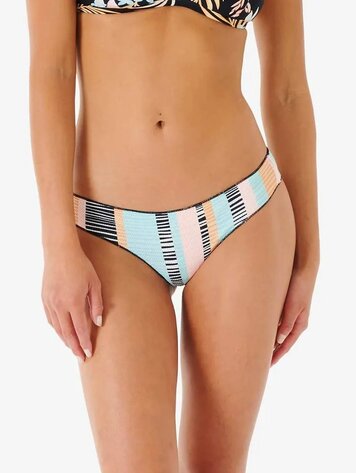 RIP CURL WOMEN'S RIPPLE EFFECT CHEEKY BIKINI BOTTOM
