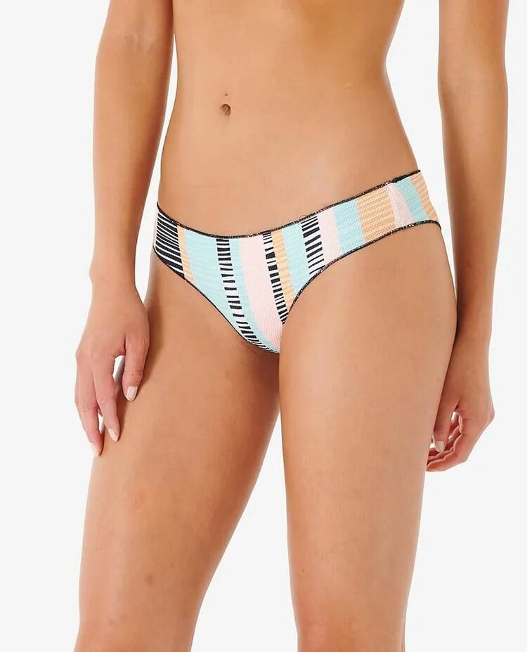 RIP CURL WOMEN'S RIPPLE EFFECT CHEEKY BIKINI BOTTOM
