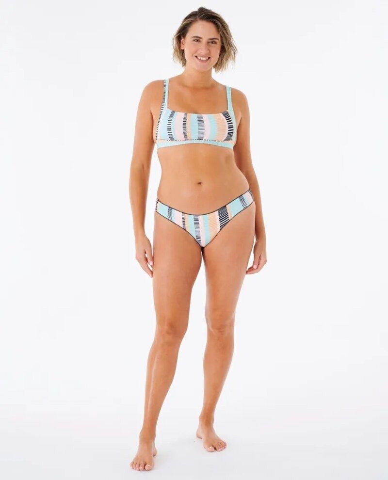 Aruba Basic Bralette Bikini Top - Crocus Petal –