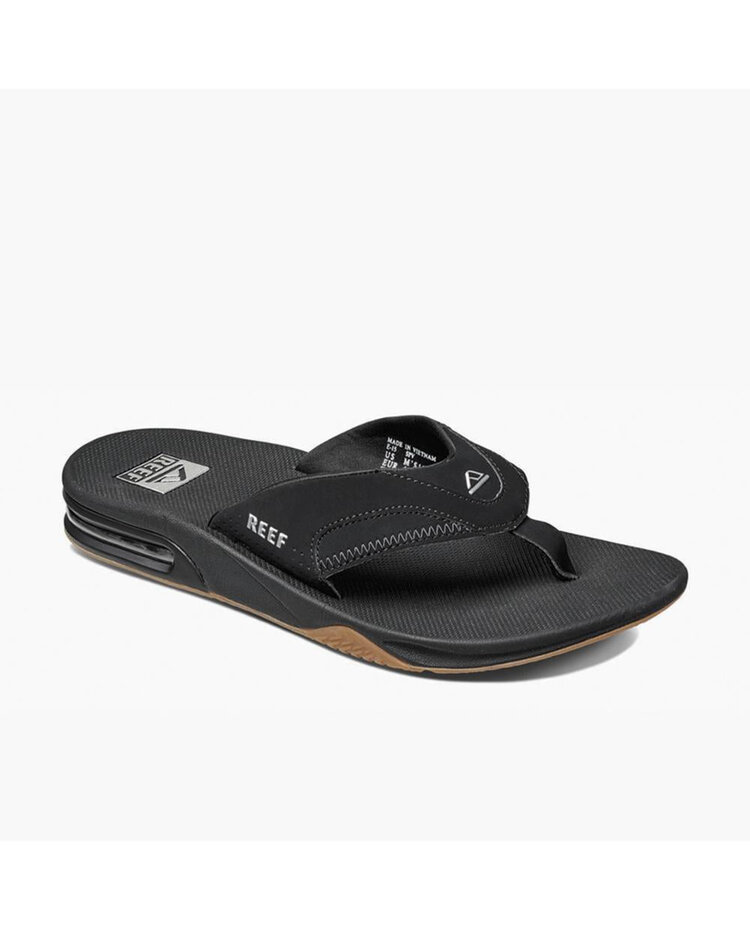 Reef HOMMES FANNING BLACK/SILVER