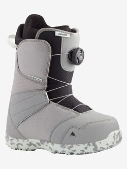 Burton YOUTH ZIPLINE BOA GRAY/NEO MINT