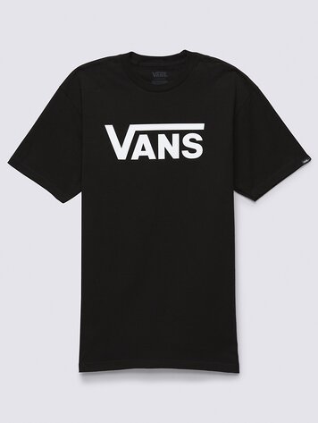 Vans MEN'S VANS CLASSIC T-SHIRT BLACK/WHITE