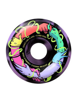 Spitfire wheels FORMULA 4 SKATE LIKE A GIRL CLASSIC 57 MM