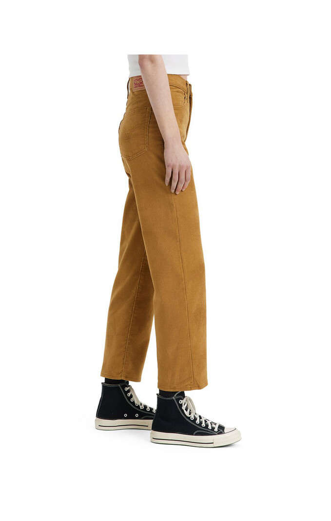 Levis WOMEN'S RIBCAGE STR ANKLE ZIP DIJON
