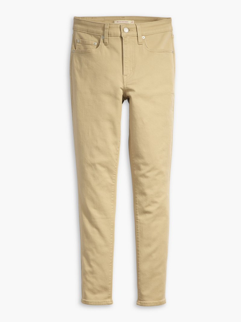 Levis FEMMES HIGH RISE SKINNY 721 TRAVERTINE TWILL