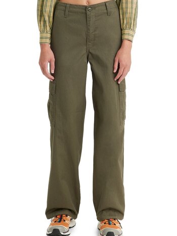 Levis WOMEN'S BAGGY CARGO 94 ARMY GREEN