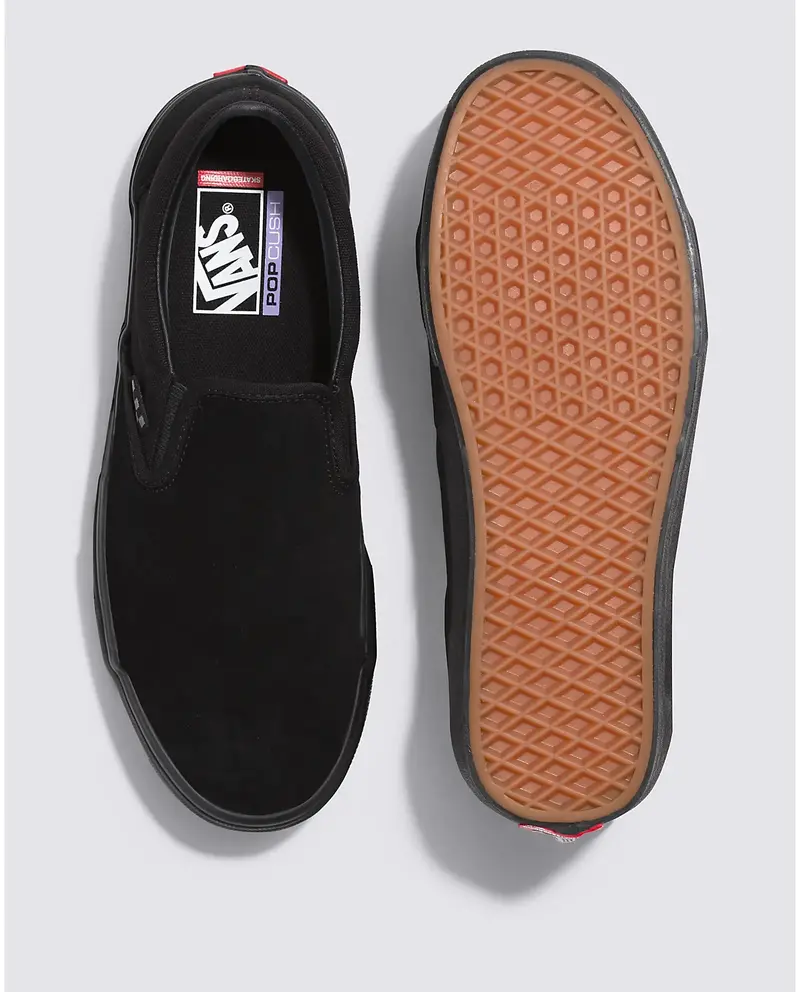 Vans HOMMES SKATE SLIP-ON BLACK