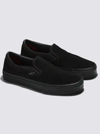 Vans MEN'S SKATE SLIP-ON BLACK