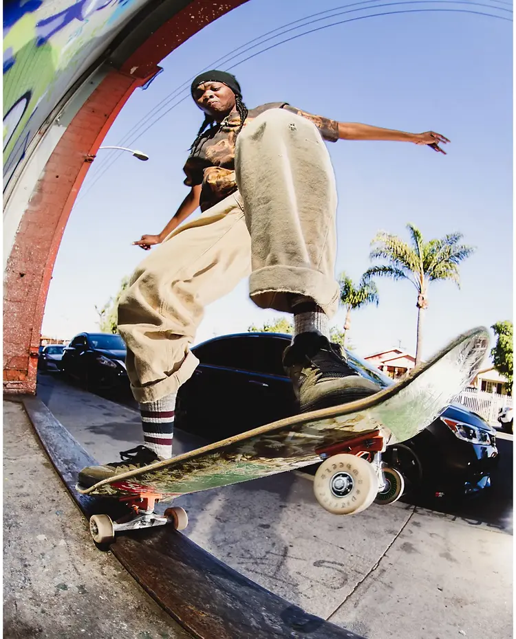 Vans ZAHBA MID X BEATRICE DOMOND DARK OLIVE