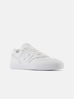 New Balance MEN'S NUMERIC 574 VULC WHITE/WHITE