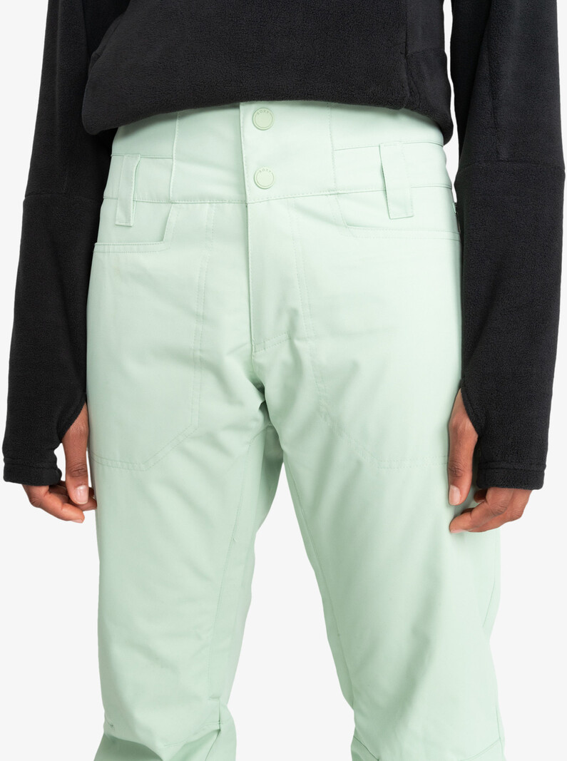 Roxy WOMEN'S DIVERSION PANTS CAMEO GREEN