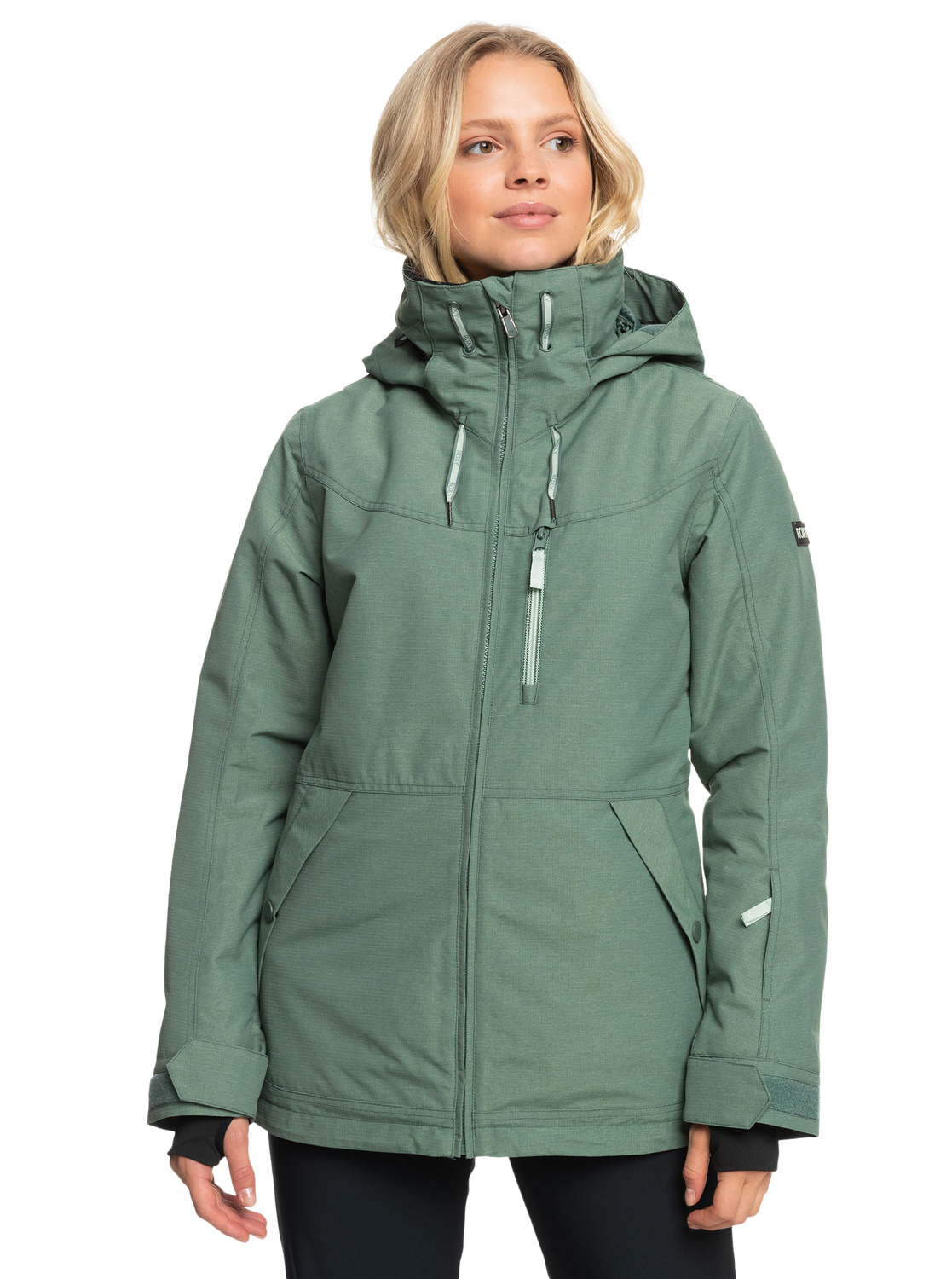 Roxy WOMEN PRESENCE PARKA DARK FOREST