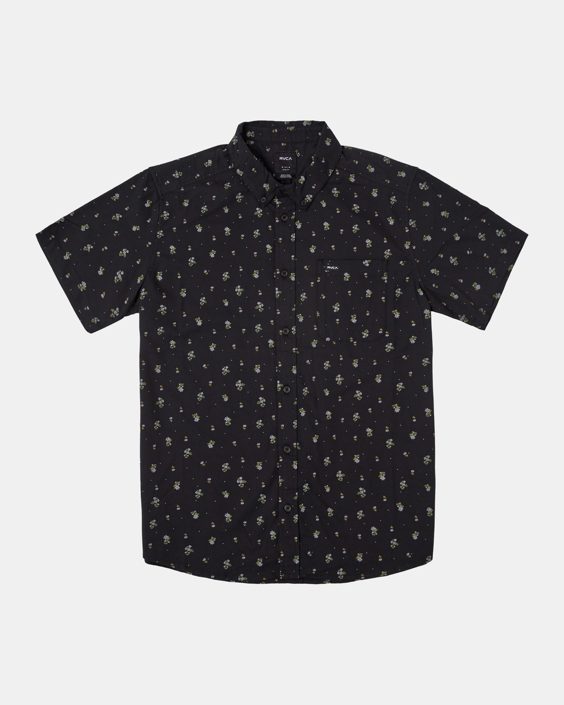 RVCA THALL DO PRINT SHIRT RVCA BLACK