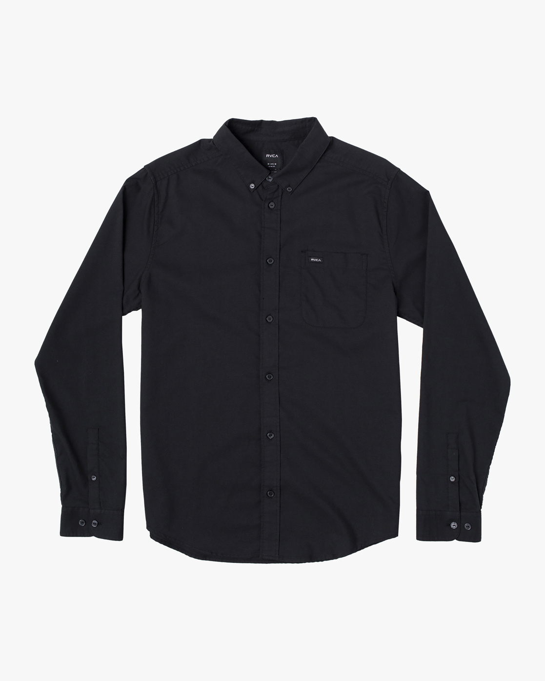 RVCA THATLL DO STRETCH SHIRT BLACK