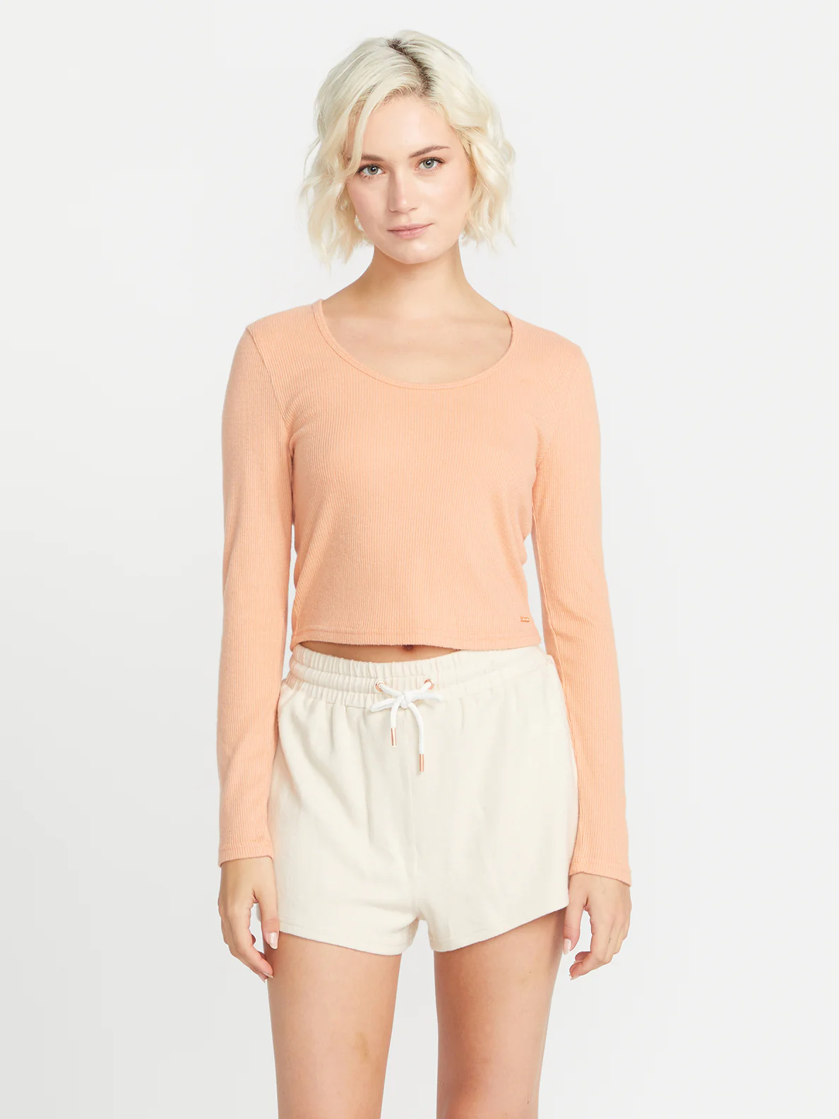 Volcom FEMME LIVED IN LOUNGE RIB CLAY