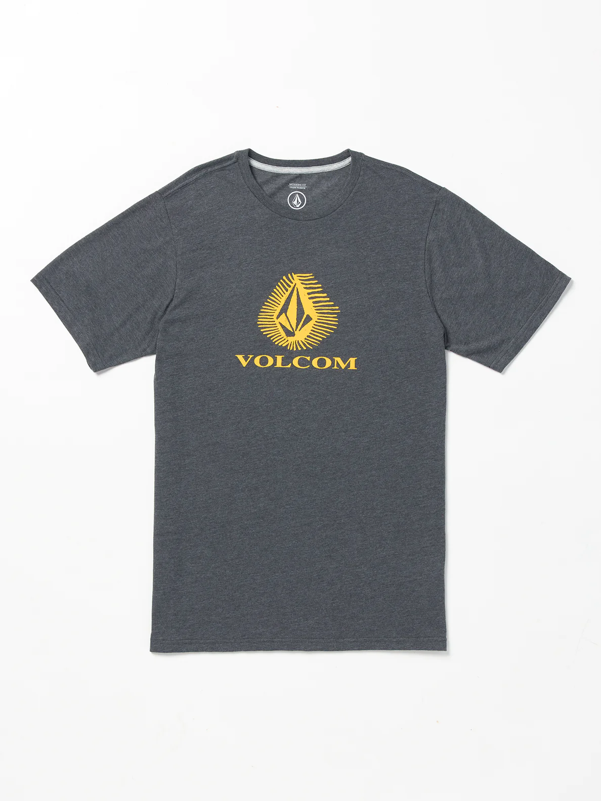 Volcom OFFSHORE STONE TEE DARK BLACK HEATHER