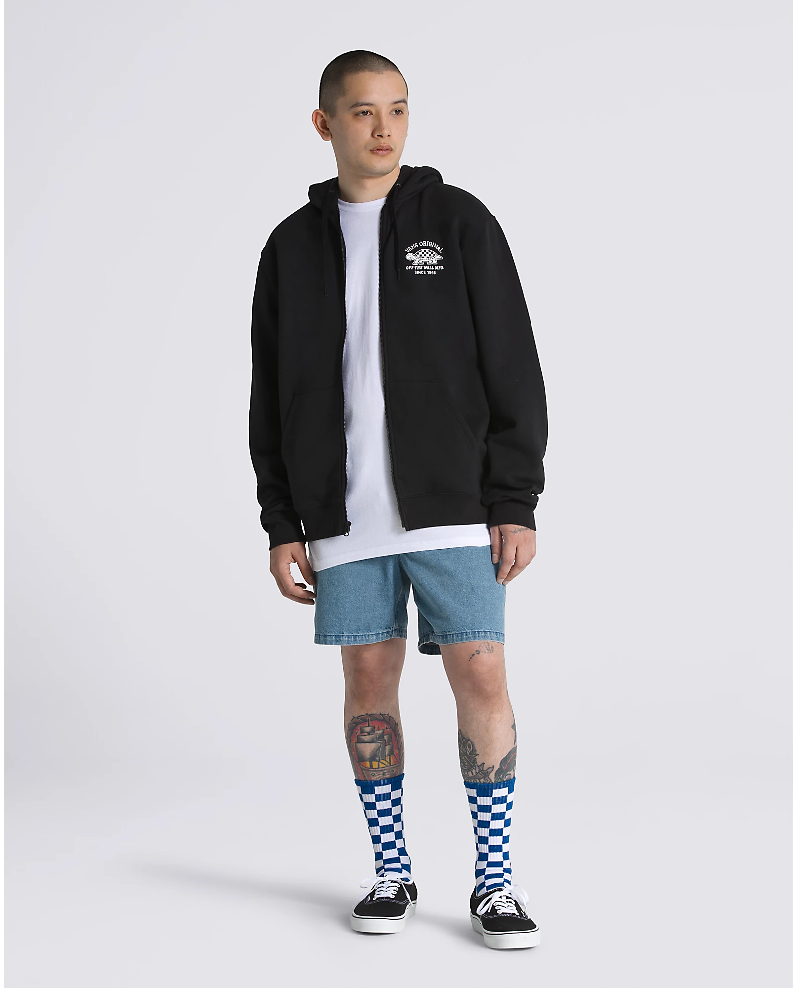 Vans off the wall hoodie cheap black