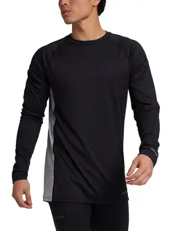 Burton MIDWEIGHT X CREW BASE LAYER TRUE BLACK