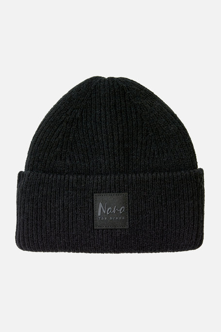 NANA THE BRAND WOMEN BEANIE BLACK