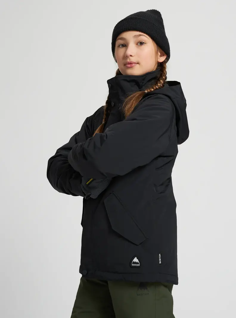 Burton YOUTH ELODIE 2L JACKET TRUE BLACK