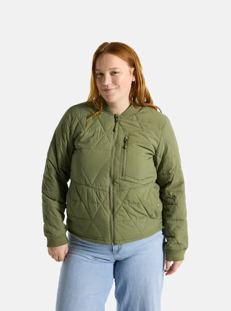 Burton FEMMES VERSATILE HEAT JACKET FOREST MOSS