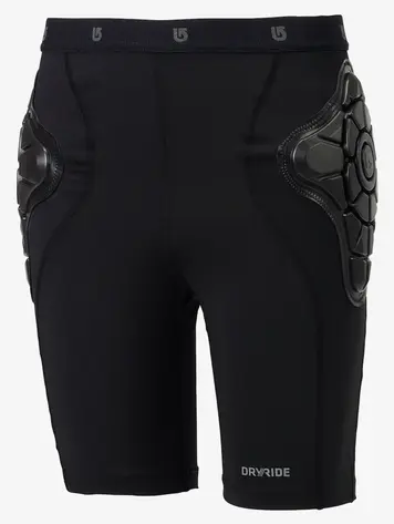 Burton YOUTH TOTAL IMPACT SHORT TRUE BLACK