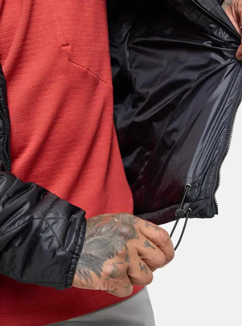 Burton HOMMES VERSATILE HEAT INSULATED JACKET TRUE BLACK