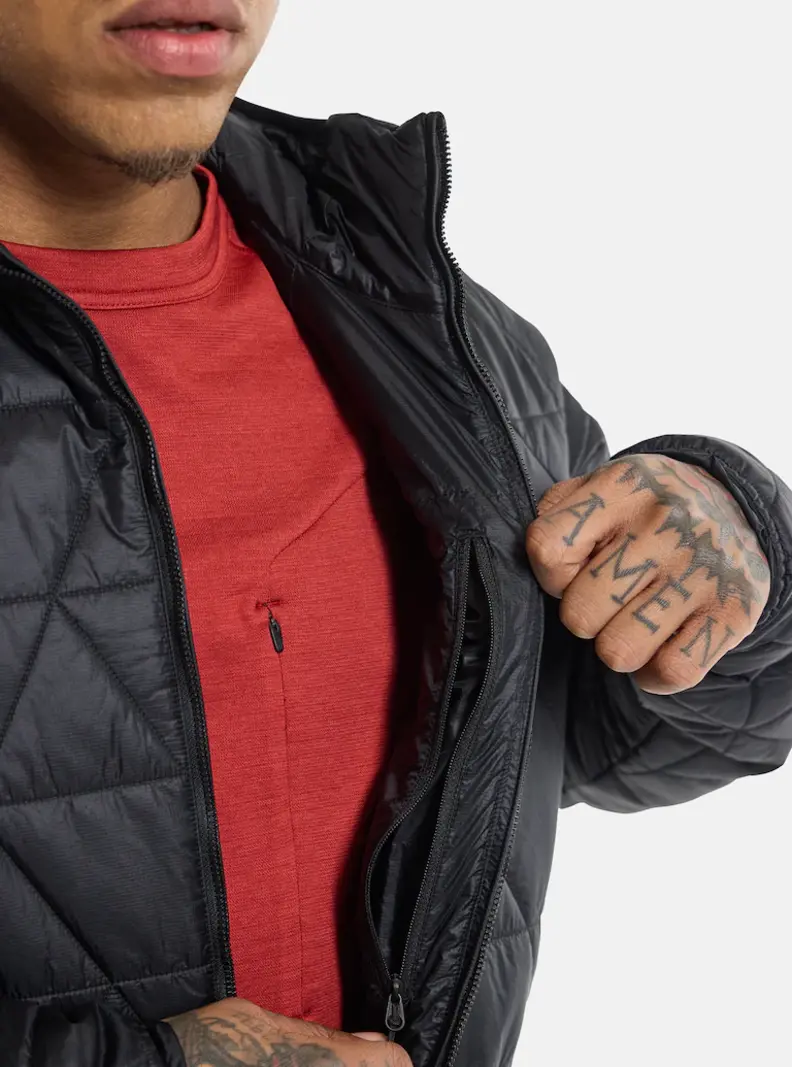 Burton MEN'S VERSATILE HEAT INSULATED JACKET TRUE BLACK