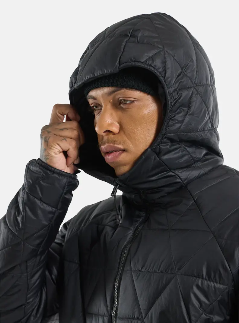 Burton HOMMES VERSATILE HEAT INSULATED JACKET TRUE BLACK