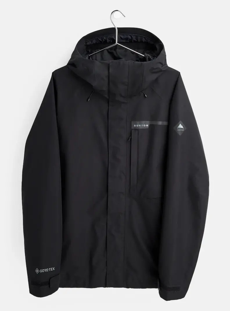 Burton MEN'S GORE-TEX POWLINE 2L JACKET TRUE BLACK