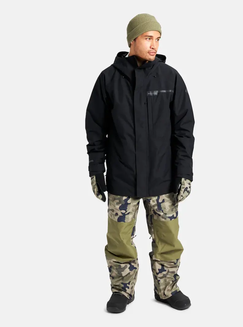 Burton MEN'S GORE-TEX POWLINE 2L JACKET TRUE BLACK