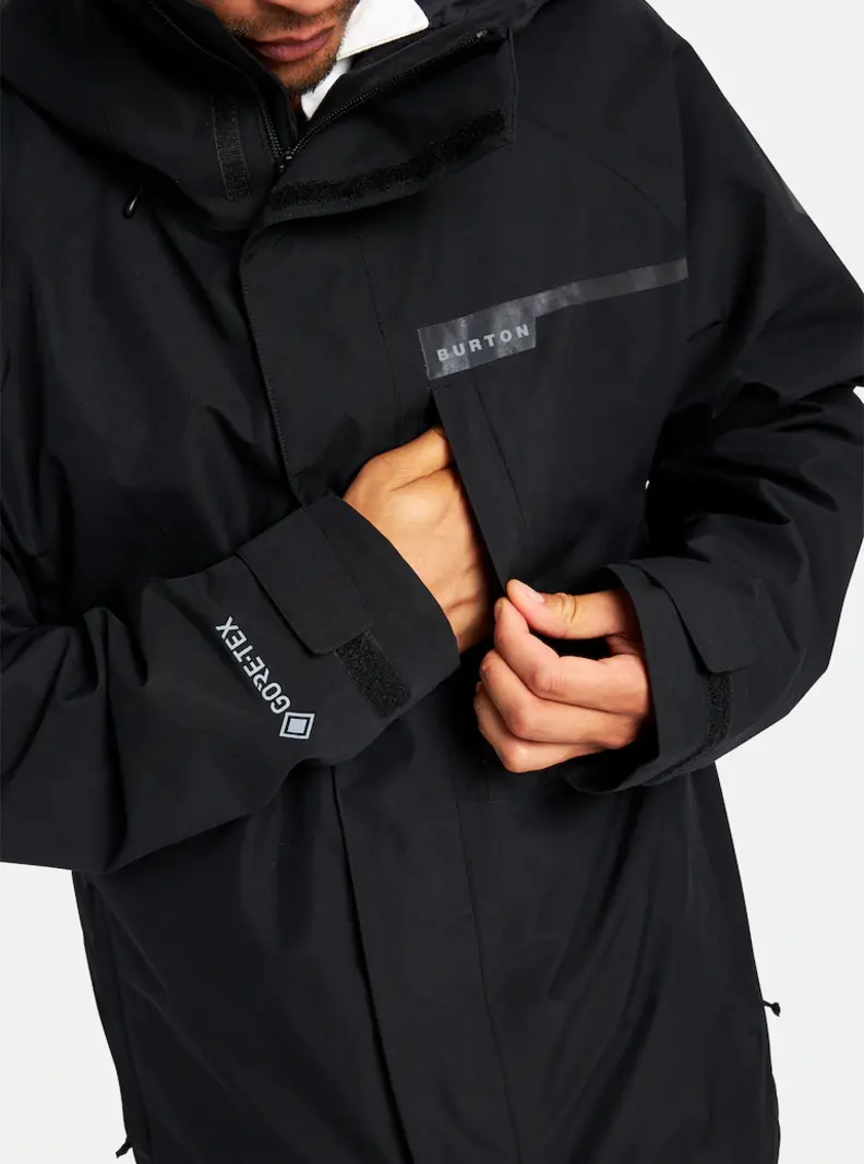 Burton MEN'S GORE-TEX POWLINE 2L JACKET TRUE BLACK