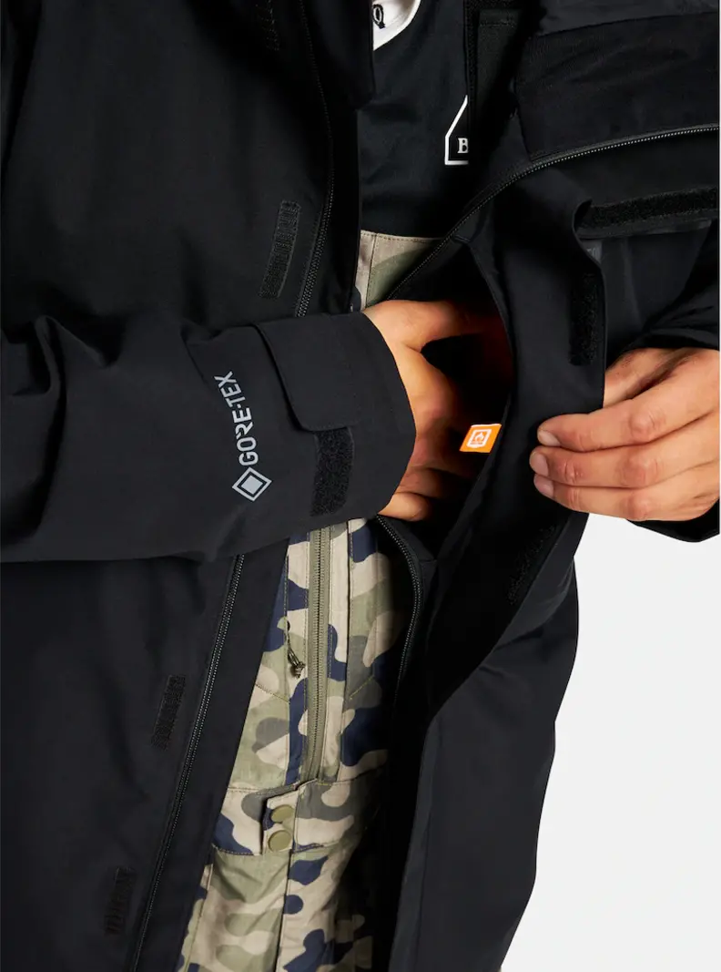 Burton MEN'S GORE-TEX POWLINE 2L JACKET TRUE BLACK
