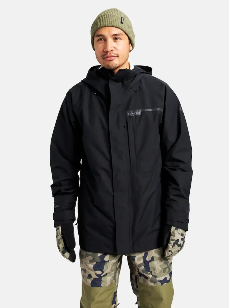 Burton MEN'S GORE-TEX POWLINE 2L JACKET TRUE BLACK
