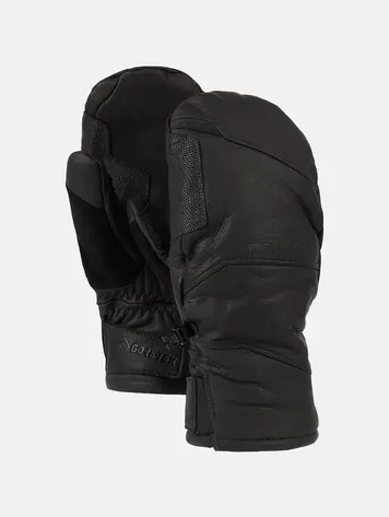 Burton AK GORE-TEX CLUTCH LEATHER MITTENS TRUE BLACK