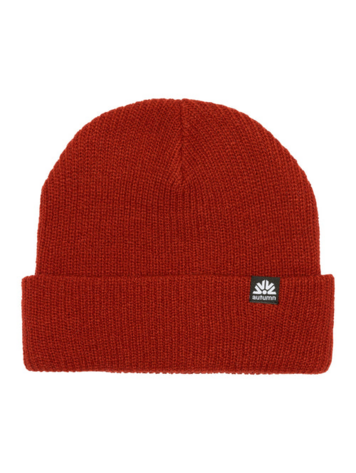 AUTUMN SIMPLE BEANIE BURNT HENNA