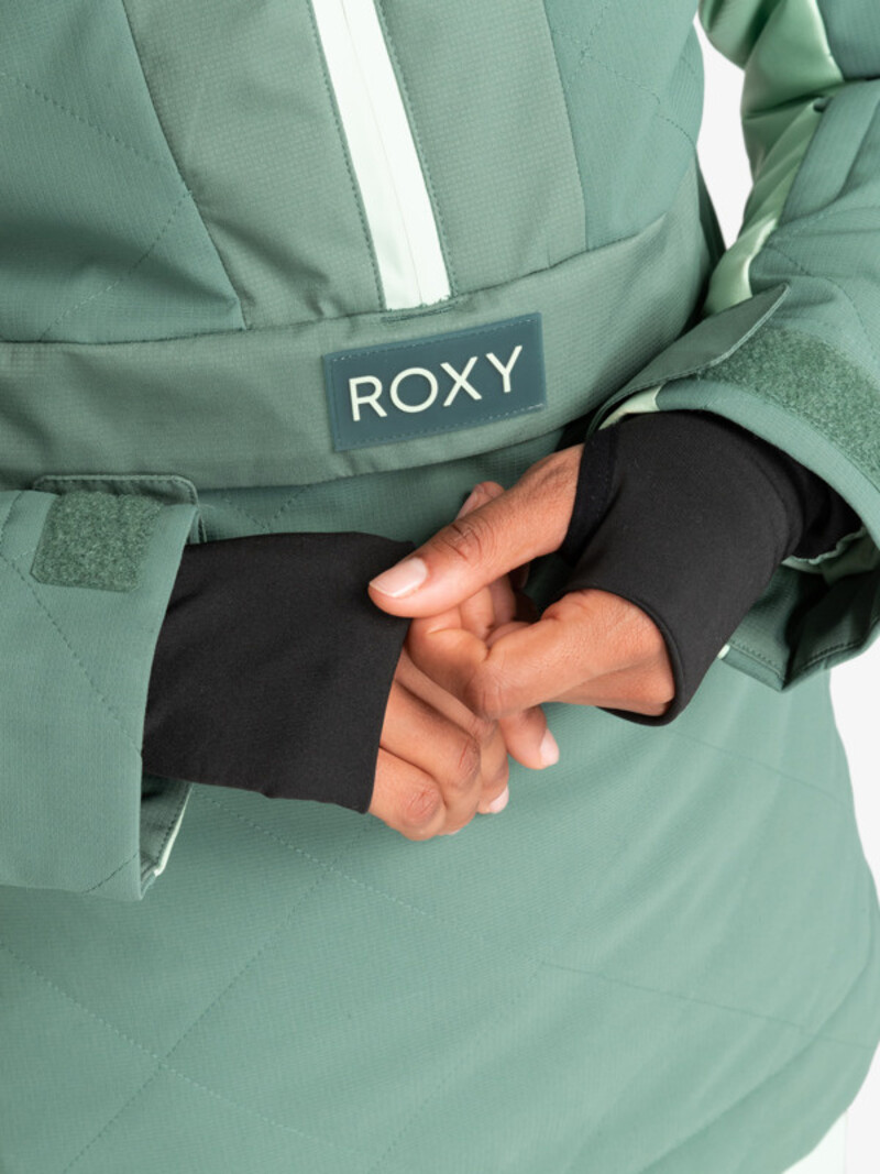 Roxy FEMMES RADIANT LINES OVERHEAD JACKET DARK FOREST
