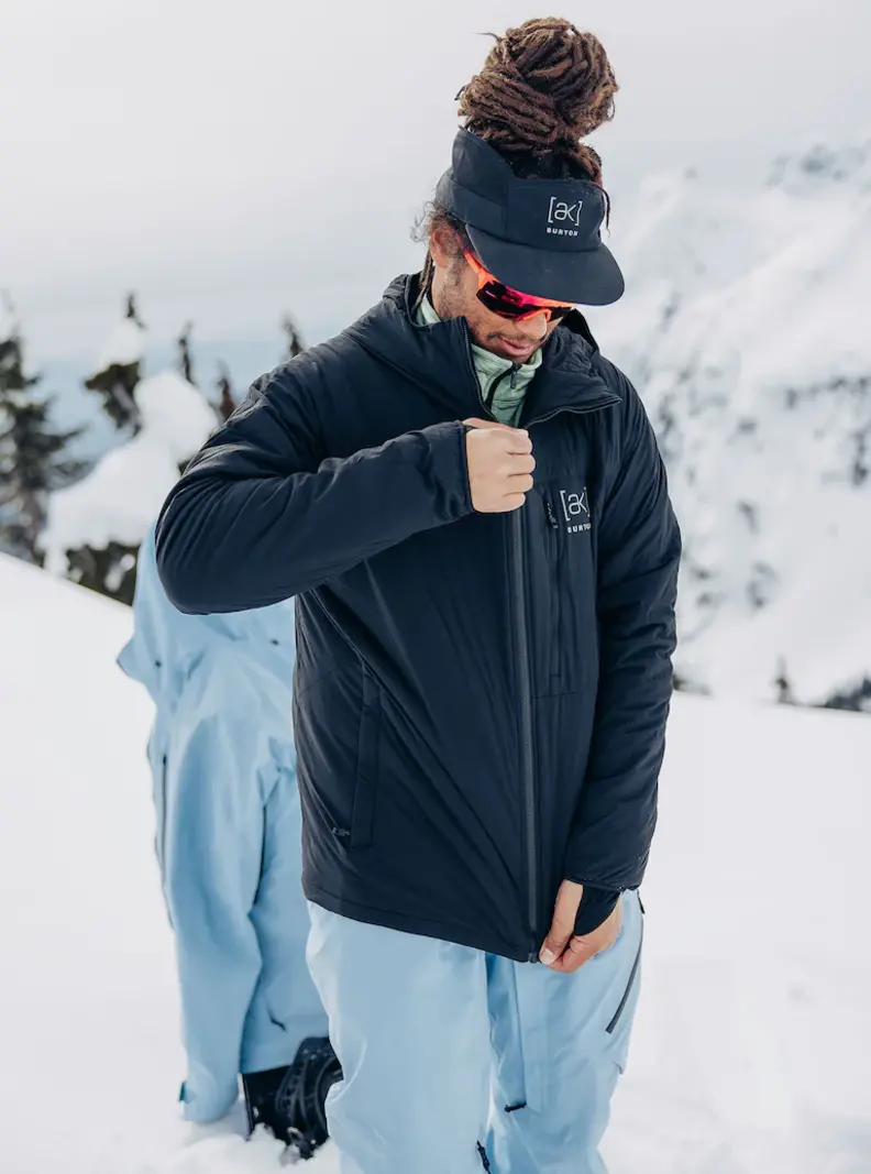 Burton HOMMES AK HELIUM HOODED INSULATED JACKET TRUE BLACK