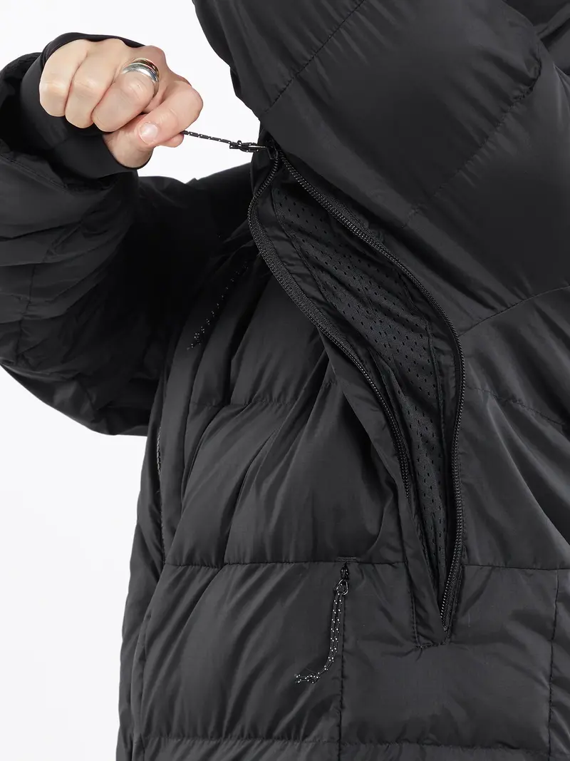 Volcom FEMMES PUFFLEUP JACKET BLACK