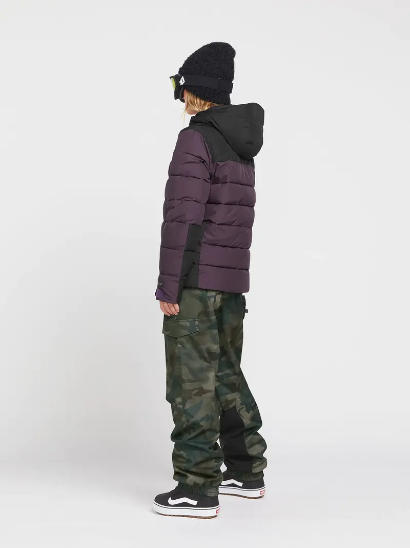 Volcom FEMMES PUFFLEUP JACKET BLACKBERRY