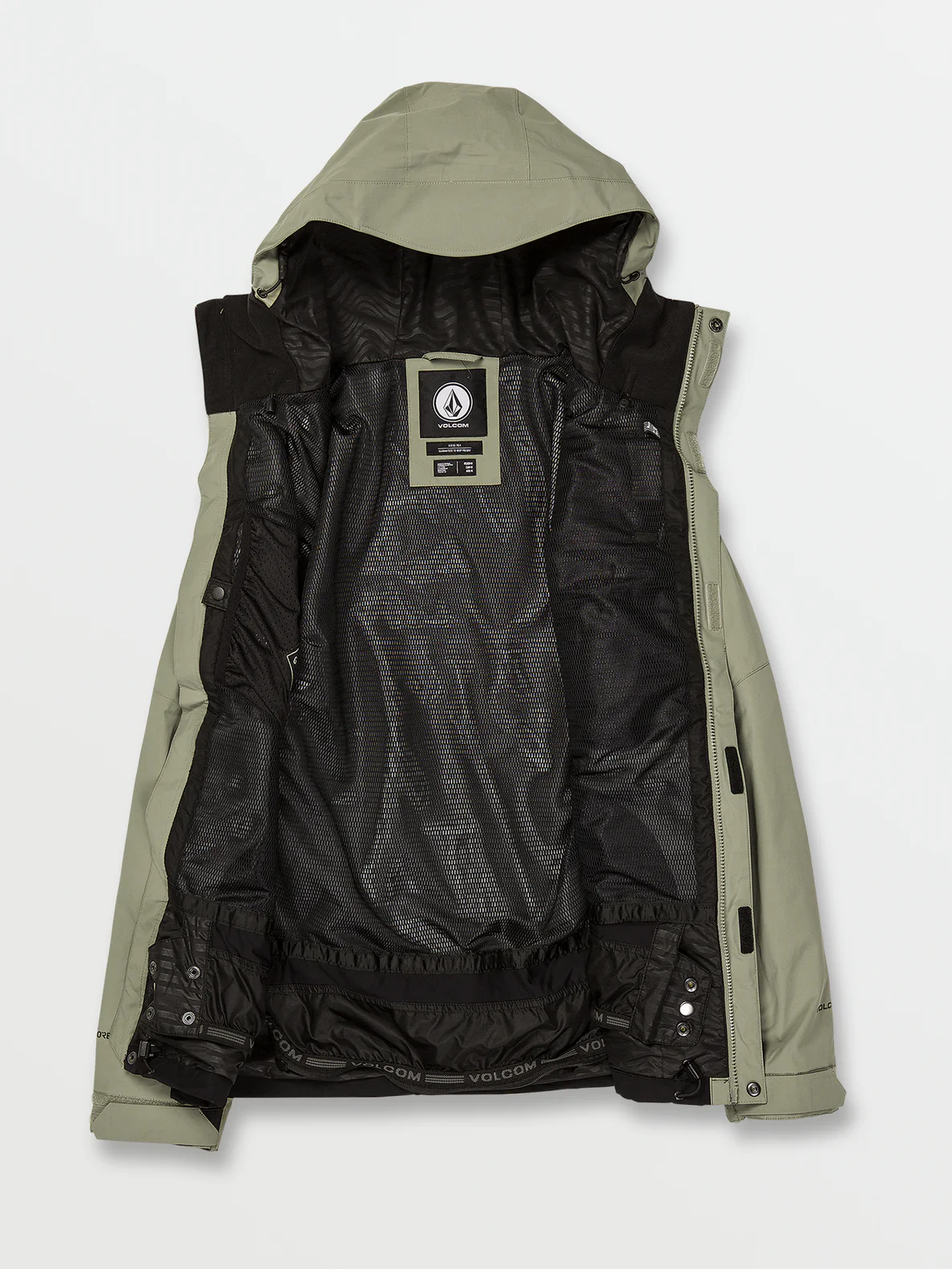 VOLCOM | L INSULATED GORE-TEX JACKET LIGHT MILITARY - Universe