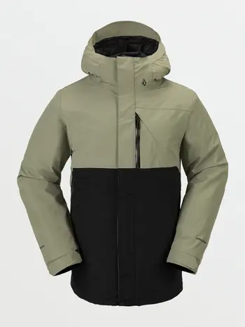 Volcom L INSULATED GORE-TEX JACKET LIGHT MILITARY